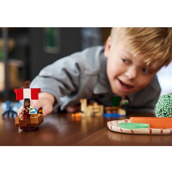 LEGO® Minecraft® – Pirātu kuģa ceļojums
