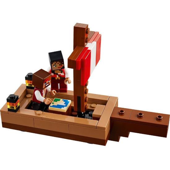 LEGO® Minecraft® – Pirātu kuģa ceļojums