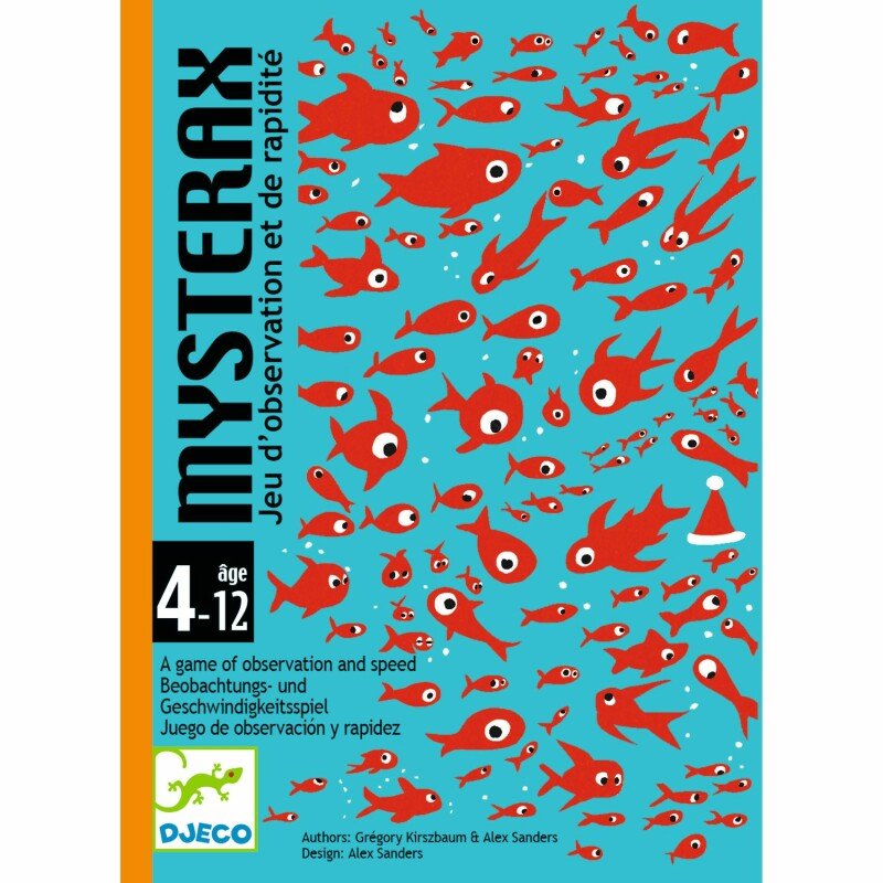 Novērošanas kāršu spēle – Mysterax (Djeco)