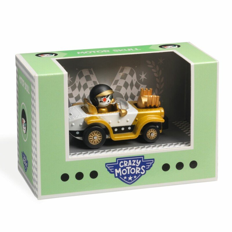 DJECO Crazy Motors Motor Skull Toy Car