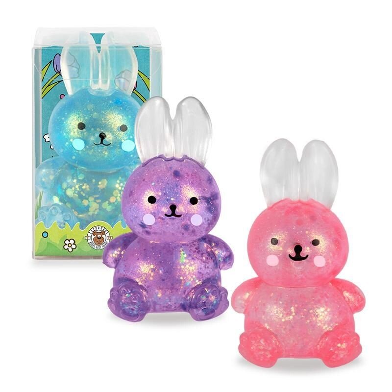 Сжимаемая антистресс-игрушка «Зайчик» Squishy Bunny (1 шт., 3 дизайна)