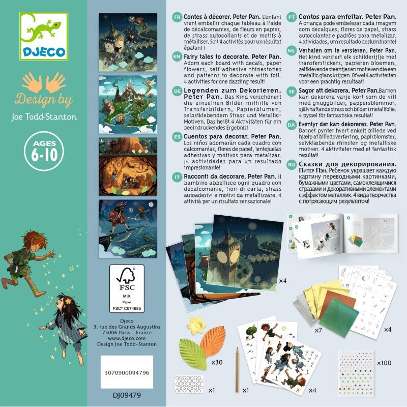 Djeco Fairy Tales to Decorate – Peter Pan Craft Kit