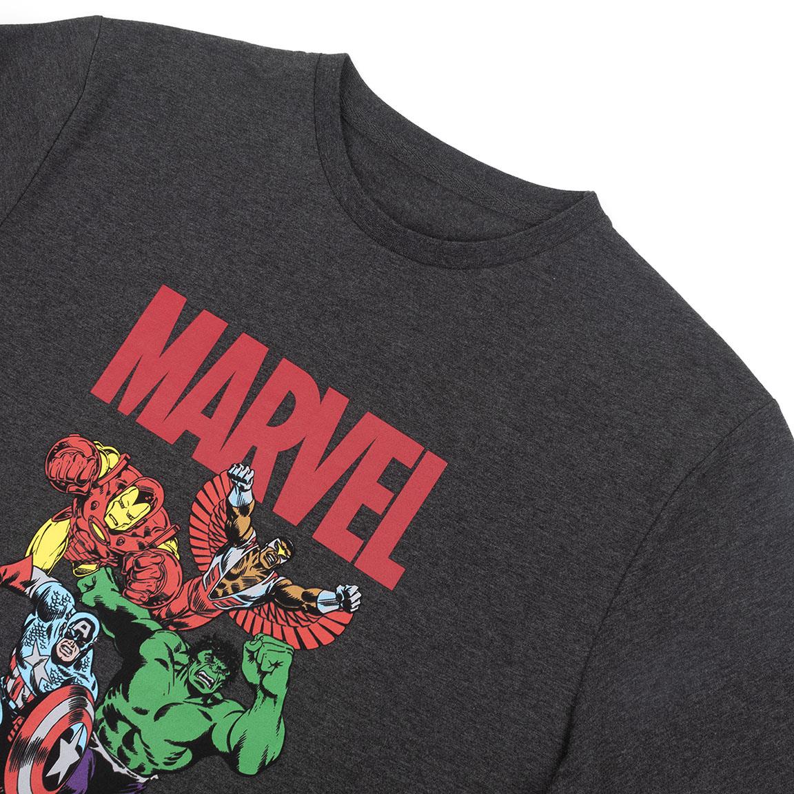 Kokvilnas T-krekls ar Marvel simboliku