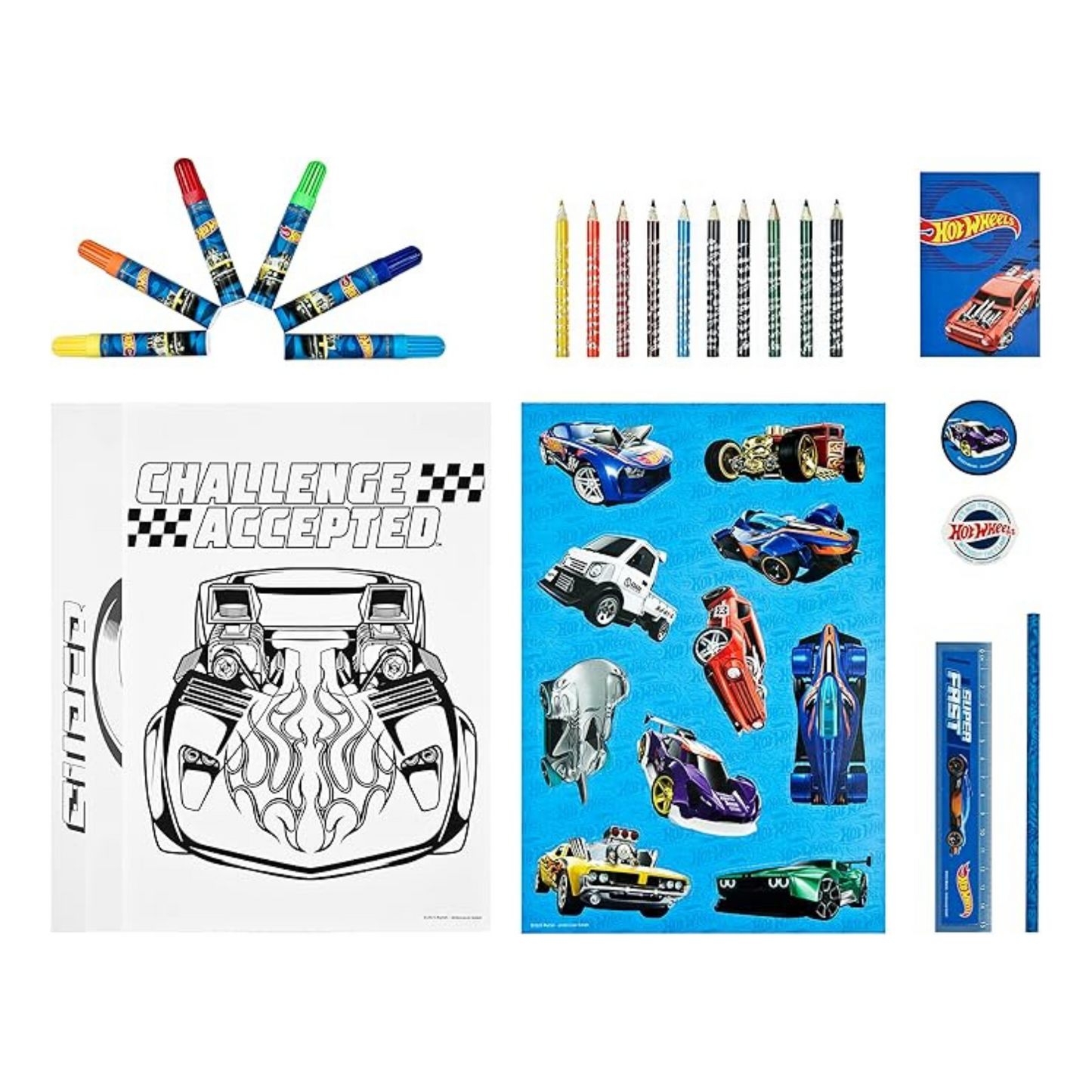 Zīmēšanas komplekts Hot Wheels