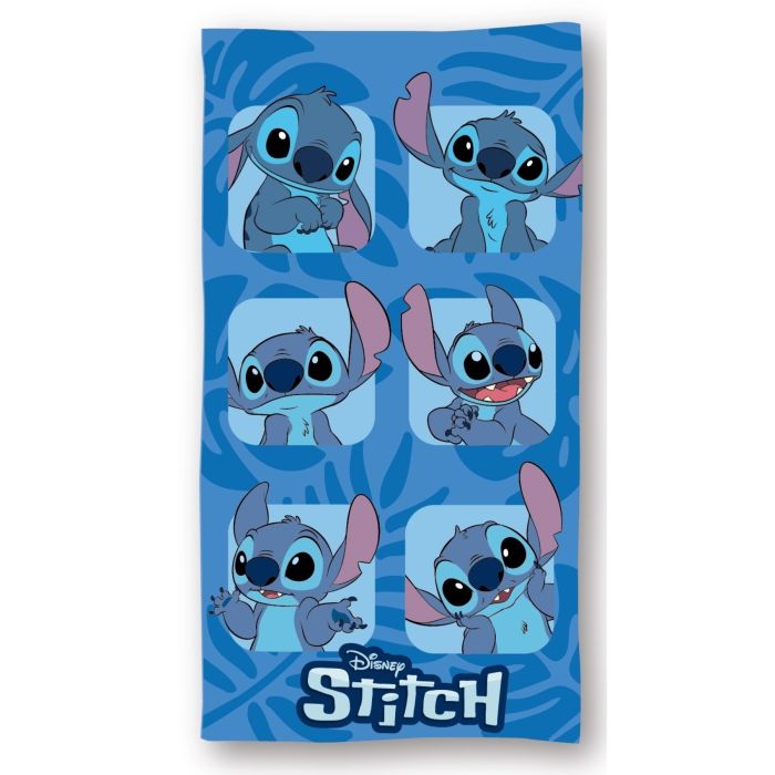 Lilo & Stitch mikrošķiedras pludmales dvielis – 140×70 cm