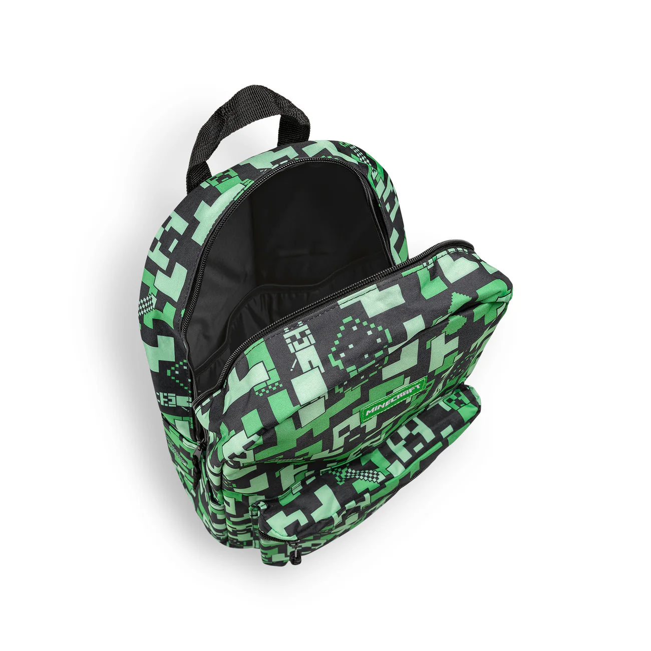 Minecraft Creeper Backpack – Back to School Bag for Kids and Teens