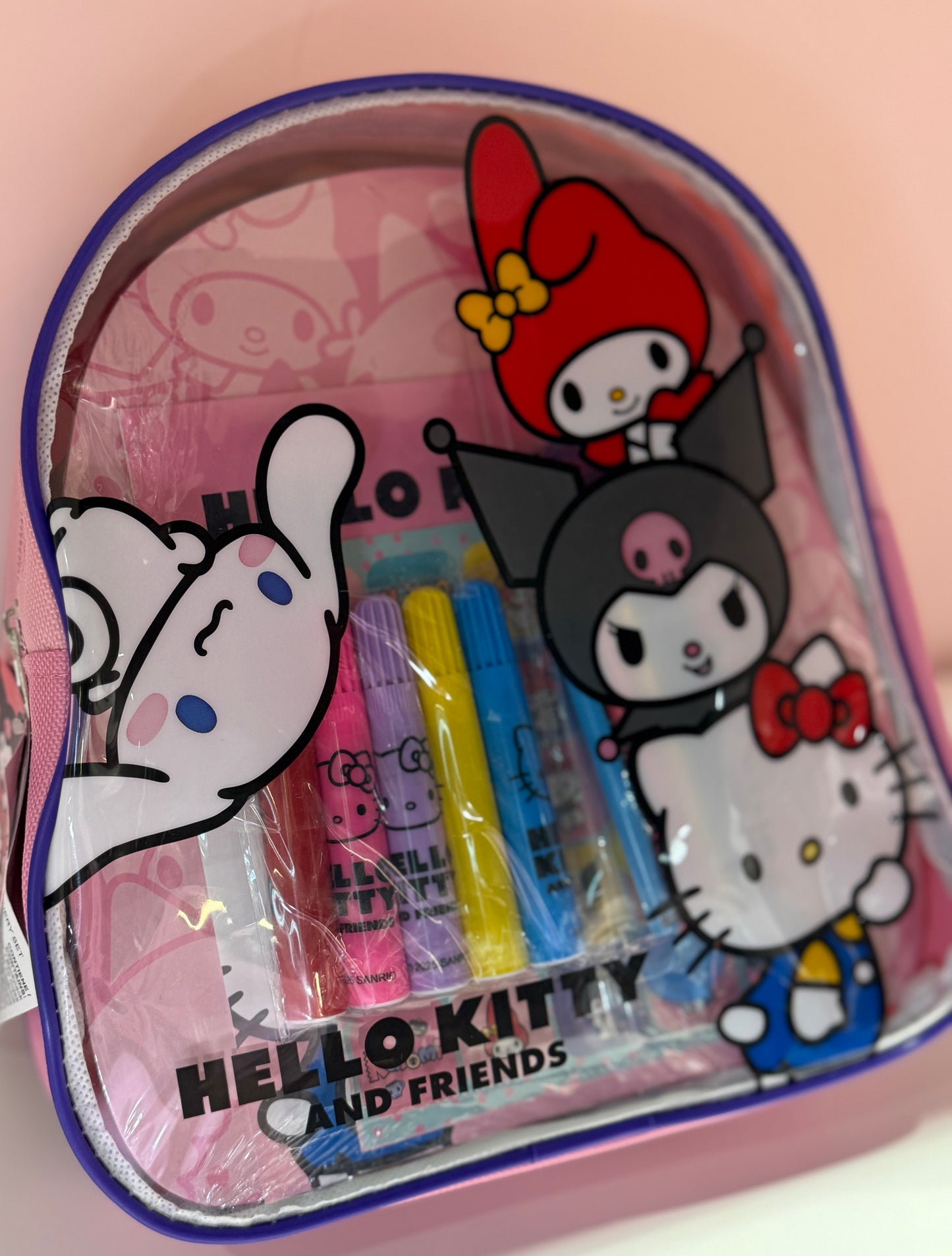 Hello Kitty and Friends Stationery Set Backpack