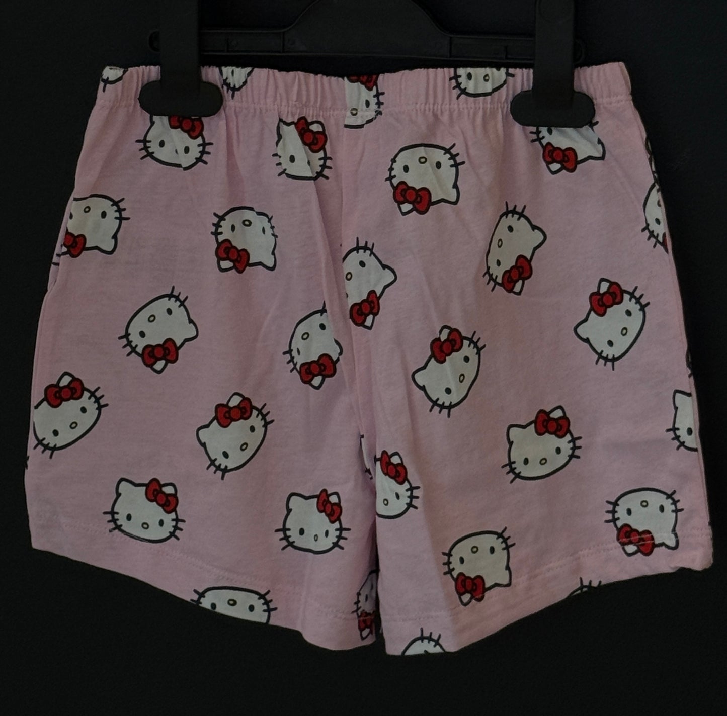 Hello Kitty Cotton Pajama Set (T-shirt + Shorts)