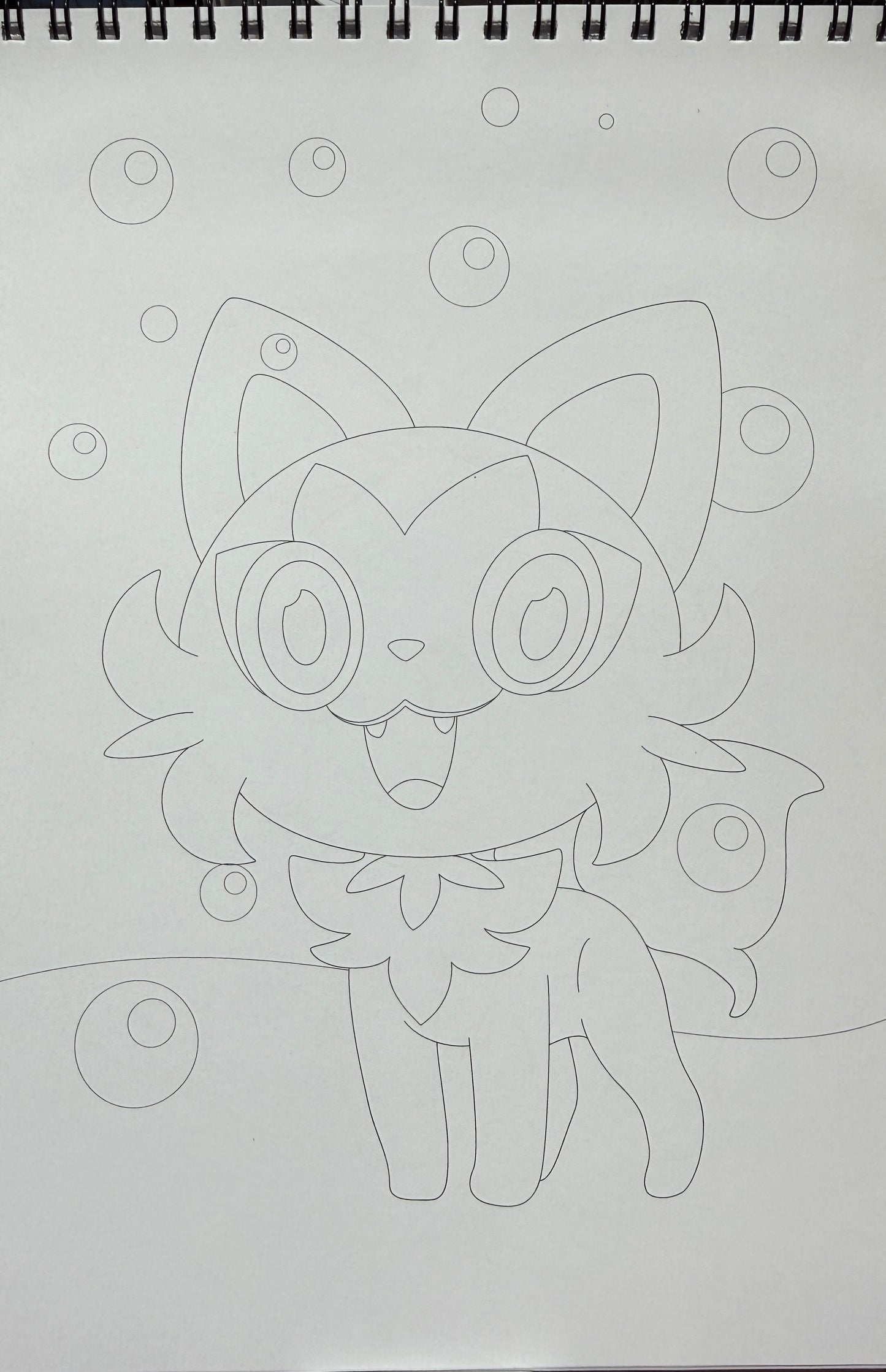 Pokemon krāsojamā grāmata bērniem – radoša aktivitāte ar Pikachu un draugiem