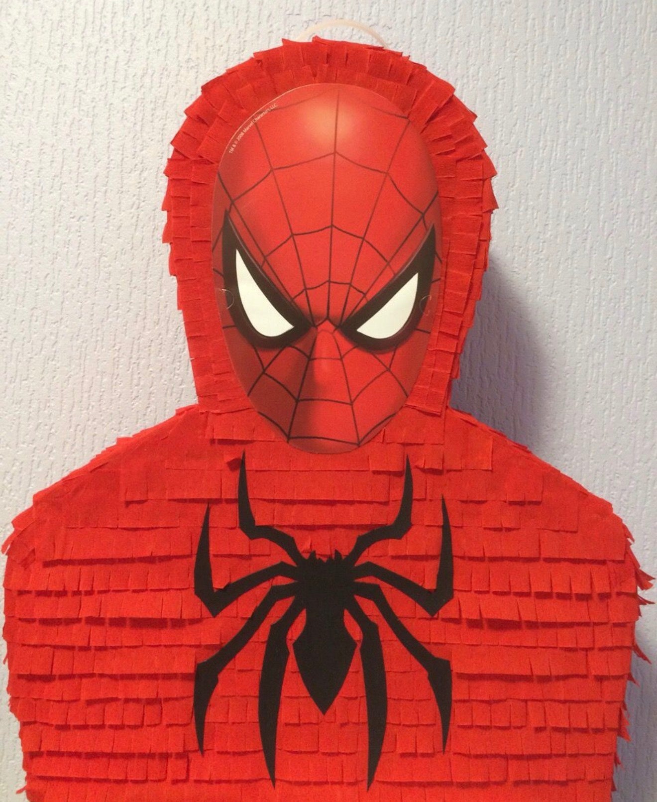 Пиньята Spider-Man ручной работы (палка в комплекте)