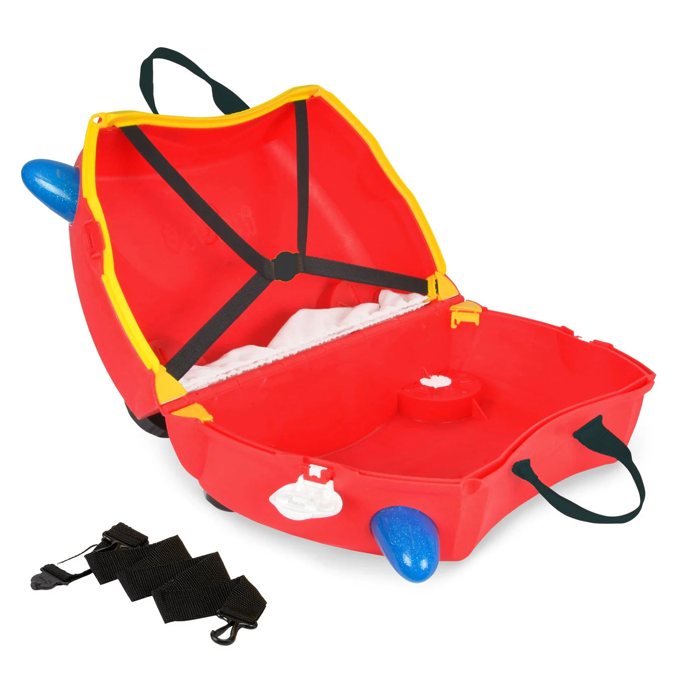 Trunki “Frank the Fire Truck” čemodāns – mazo glābēju čemodāns!