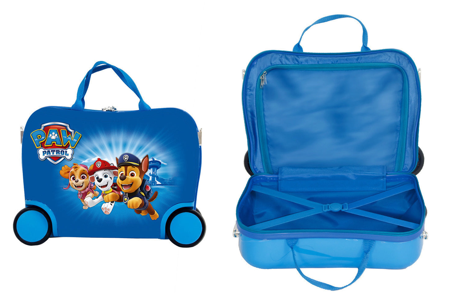 Paw Patrol Blue Ride-On Suitcase – Adventure-Ready Luggage for Kids