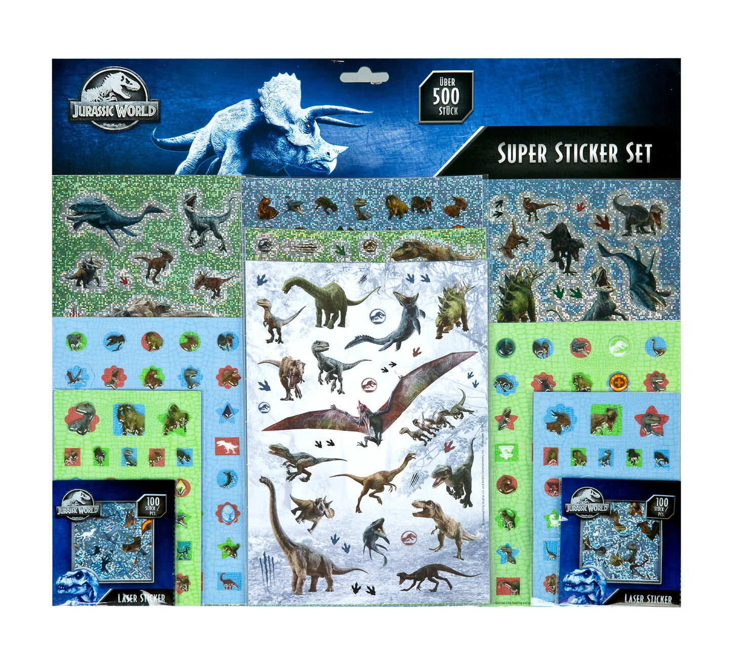 Jurassic World Sticker Set - 500 Pieces