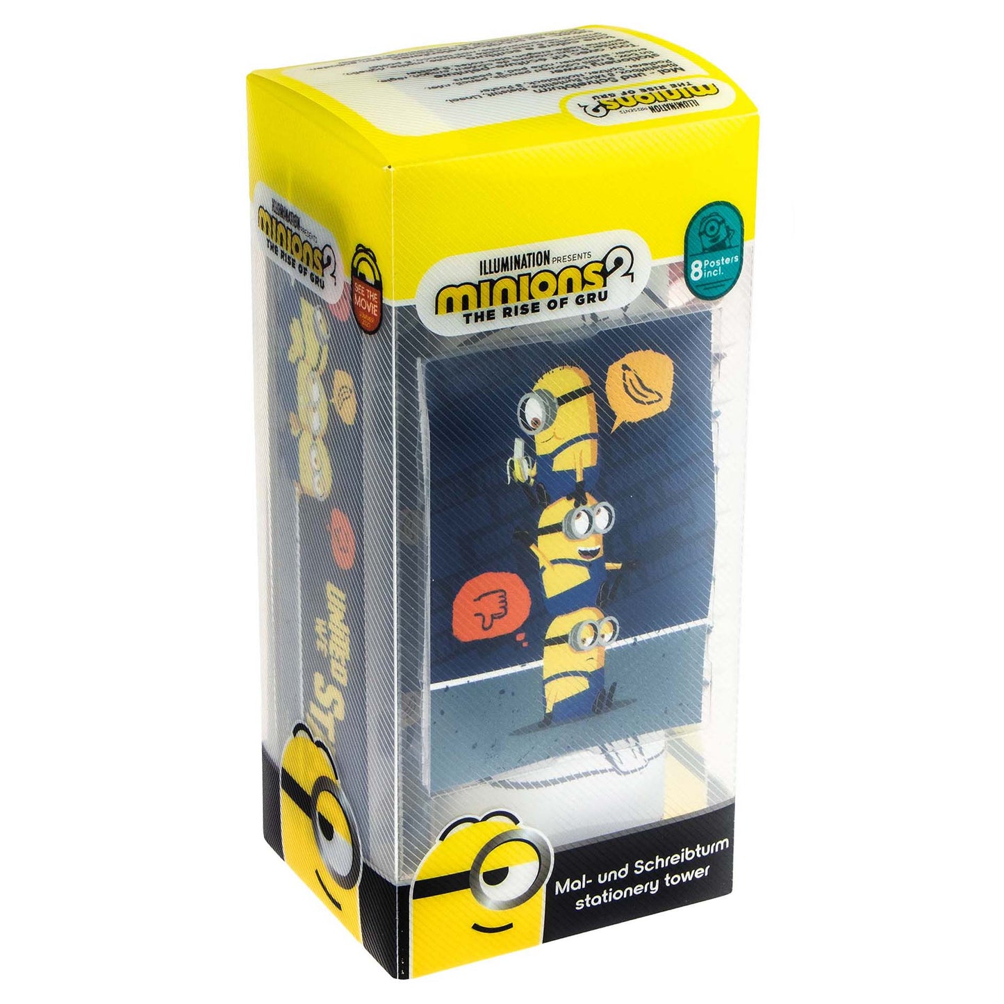 Minions Stationery tower 25 pcs Marvel