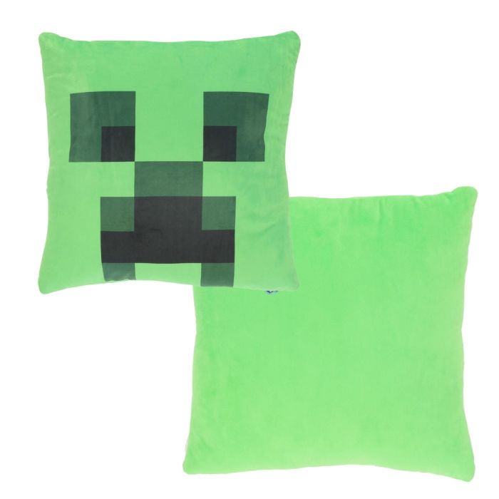 Minecraft "Creeper" velūra spilvens – īpaši mīksts un patīkams