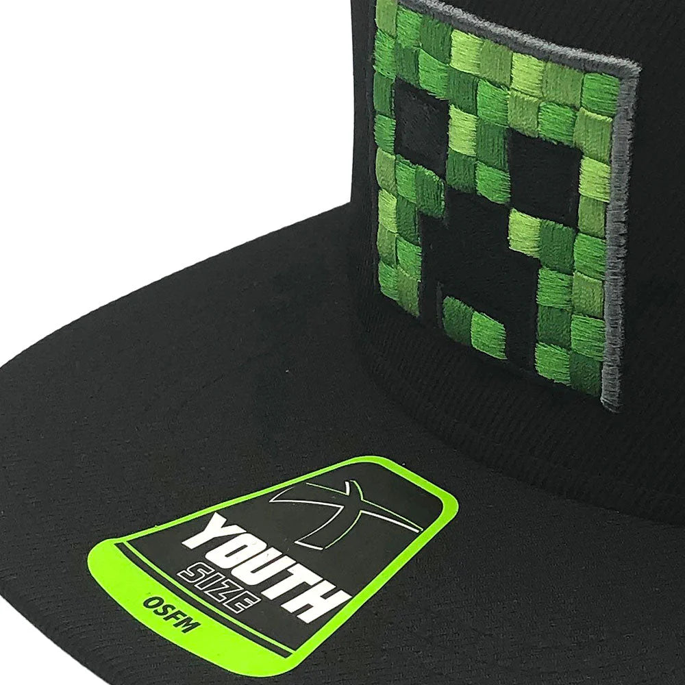 Minecraft Creeper bērnu cepure – Regulējama cepure ar Creeper dizainu