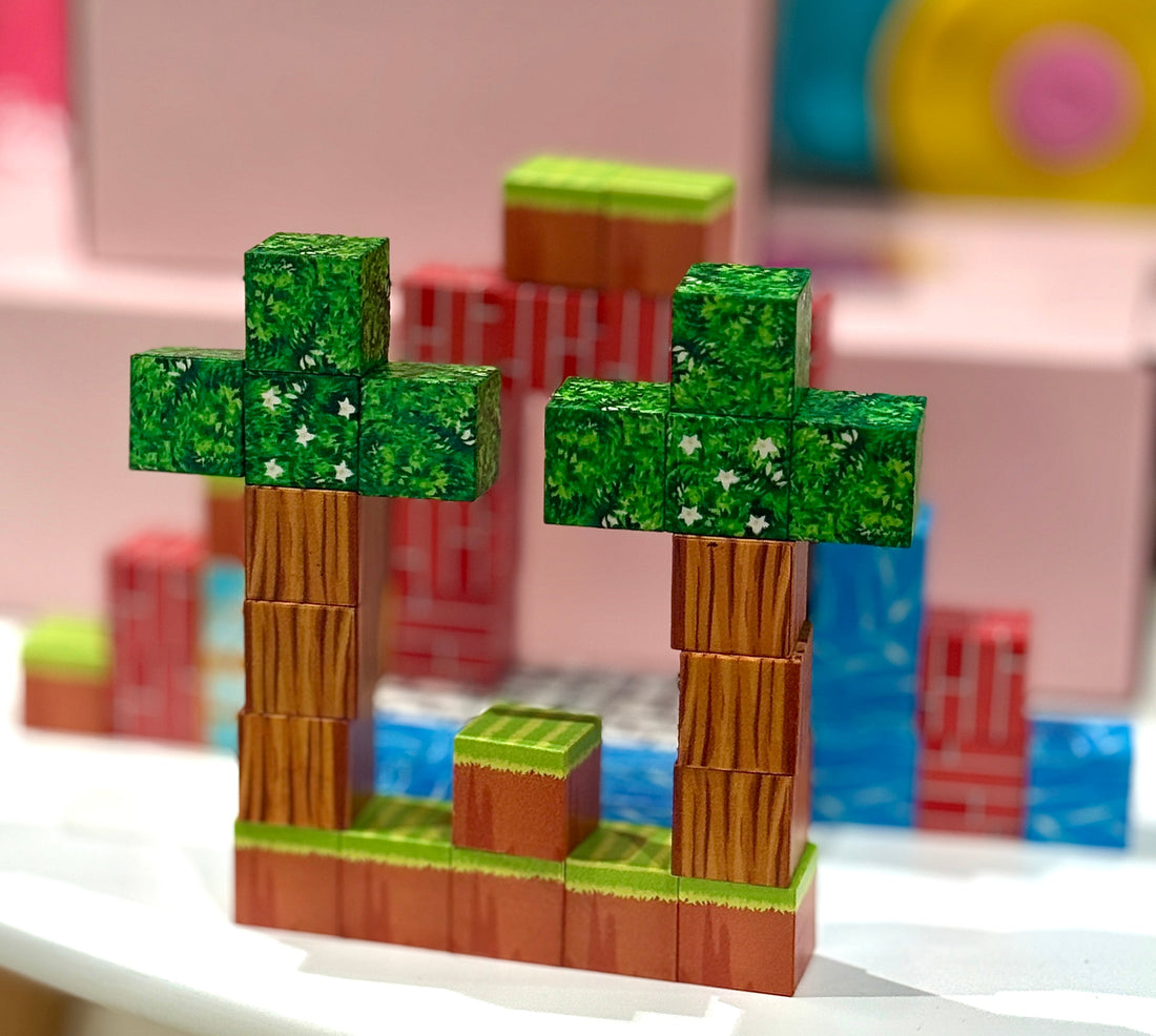 Magnetic Building Blocks for Kids – Creative Fun in Minecraft Style