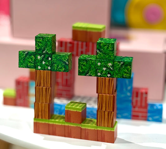 Magnetic Building Blocks for Kids – Creative Fun in Minecraft Style