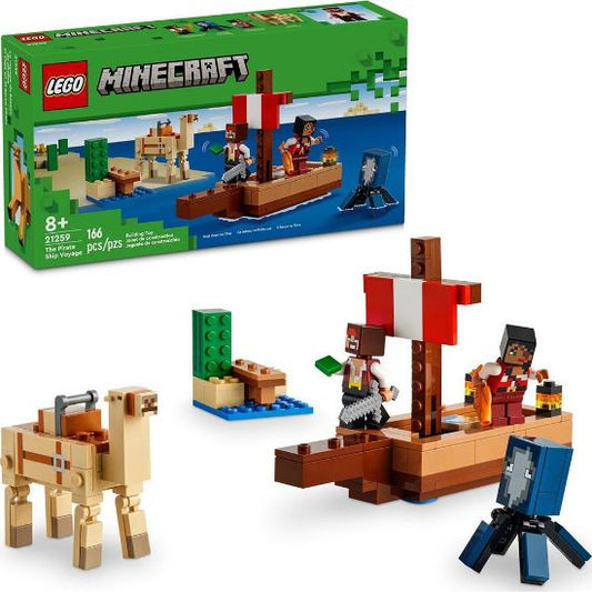 LEGO® Minecraft® – Pirātu kuģa ceļojums