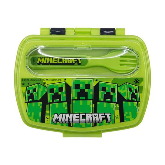 Minecraft - Funny Sandwich Box With Cutlery