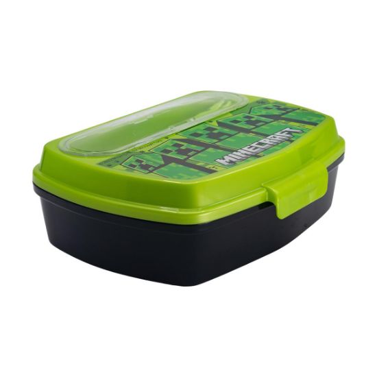 Minecraft - Funny Sandwich Box With Cutlery