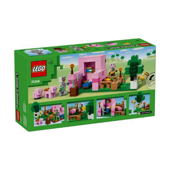 LEGO® Minecraft®: Домик Поросёнка – Набор для творчества (238 деталей)