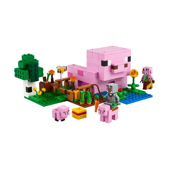 LEGO® Minecraft®: Домик Поросёнка – Набор для творчества (238 деталей)