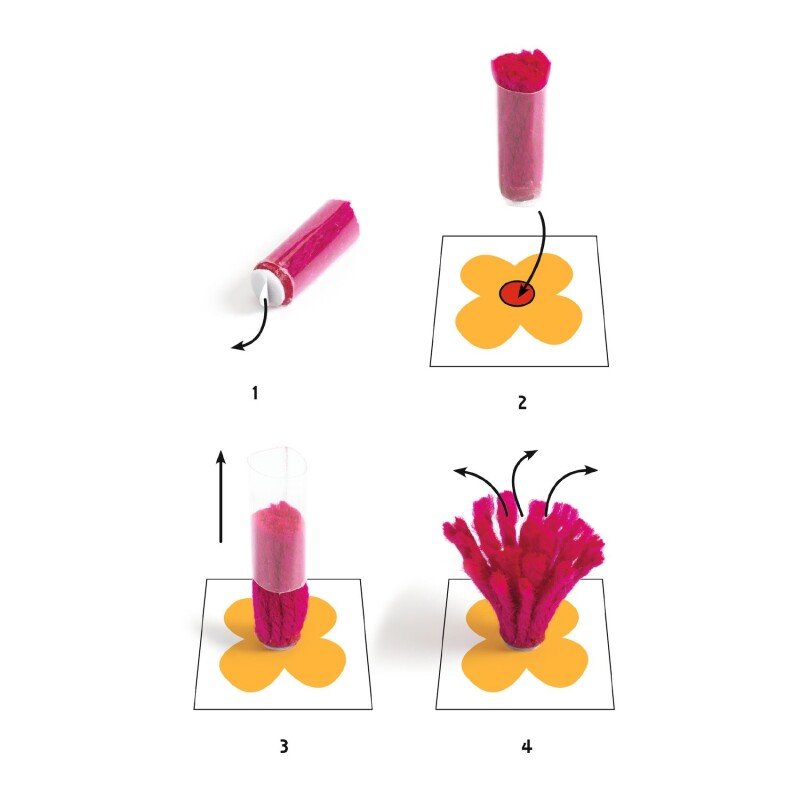 Djeco Pompon Pictures Craft Kit – An Explosion of Pompoms