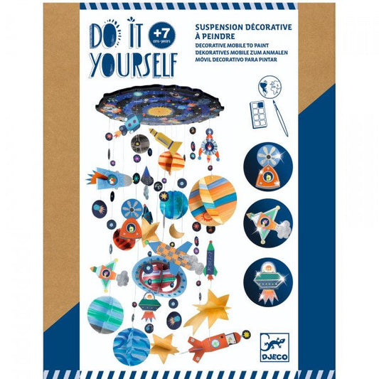 Radošais komplekts “Saules sistēma” – Izkrāsojams kosmosa kareklītis bērniem