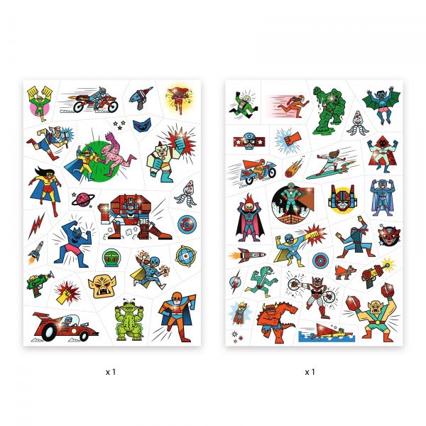 Tetovējumi “Supervaroņi” (50+ tetovējumi)