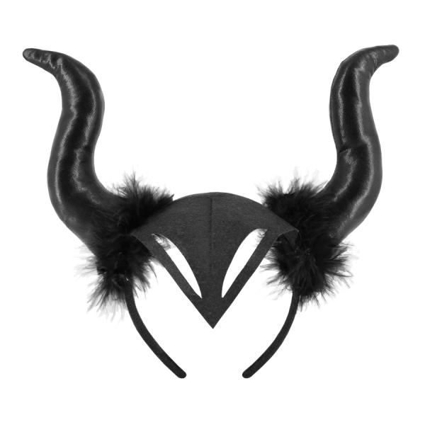 Halloween Devil Horn Headband – 27 × 23 cm