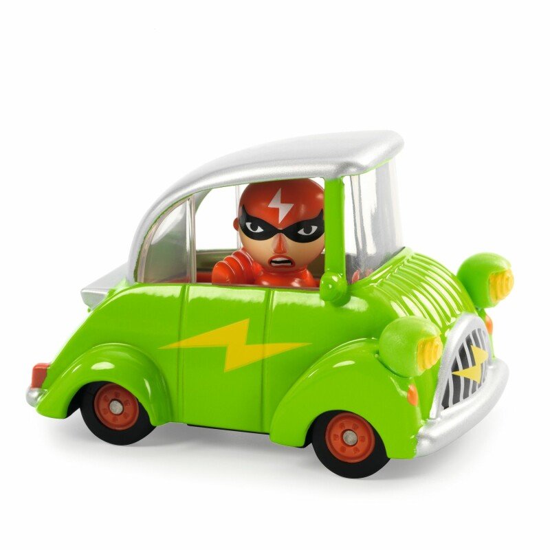 Машинка DJECO Crazy Motors «Зелёная молния» — Green Flash