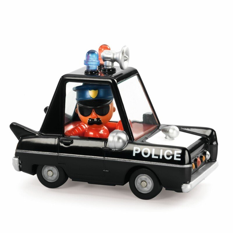 Полицейская машинка DJECO Crazy Motors «Шустрый полицейский» — Hurry Police