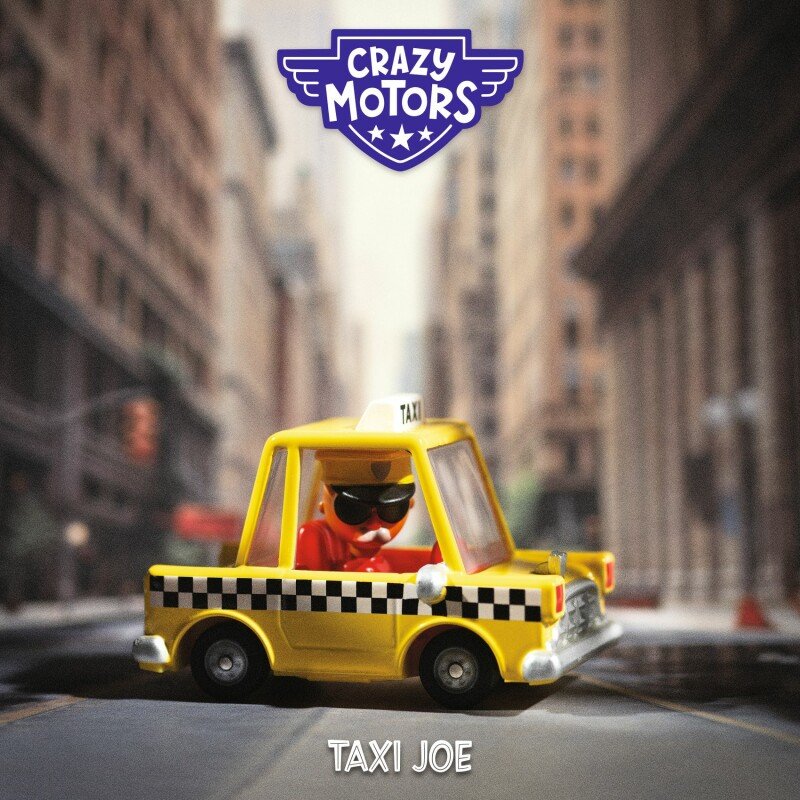 DJECO Crazy Motors rotaļu automašīna – Jautrais fanks 