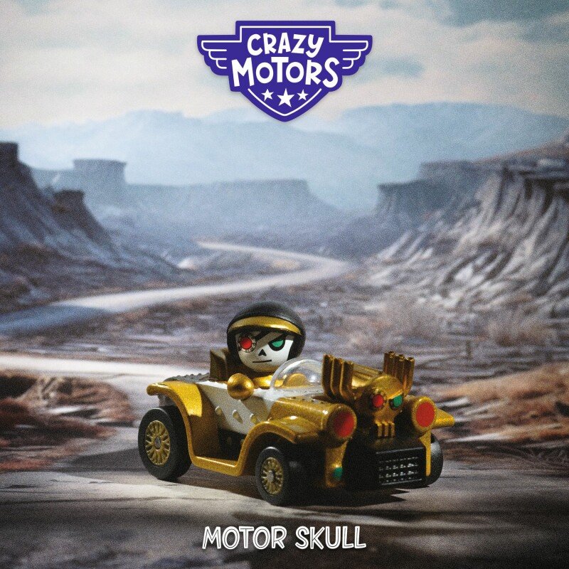 Машинка-внедорожник DJECO Crazy Motors «Сафари Лев» 