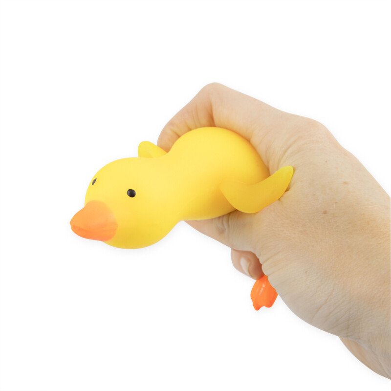 Антистресс игрушка утка – мягкий squishy