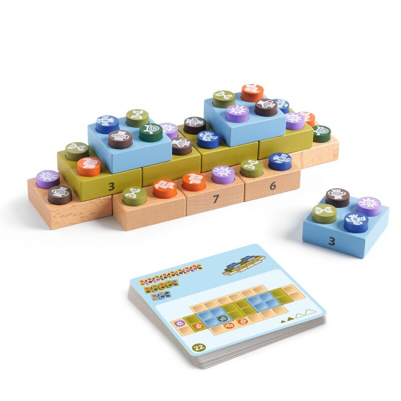 Loģikas spēle “Inku bloki” — 60 uzdevumi | Djeco