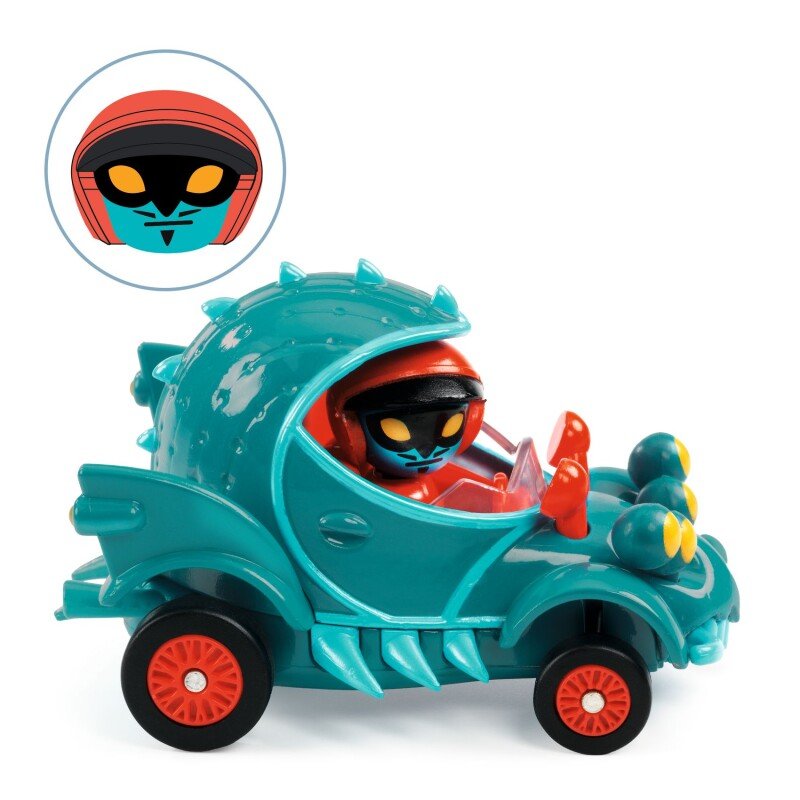 Crazy Motors Funny Beast Metal Toy Car with Driver