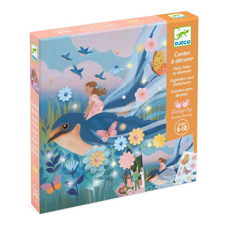 Djeco Fairy Tales to Decorate – Thumbelina Craft Kit