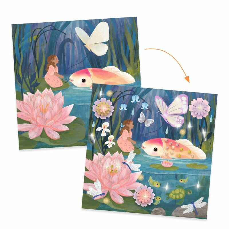 Djeco Fairy Tales to Decorate – Thumbelina Craft Kit
