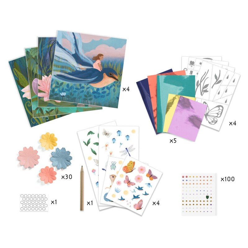 Djeco Fairy Tales to Decorate – Thumbelina Craft Kit