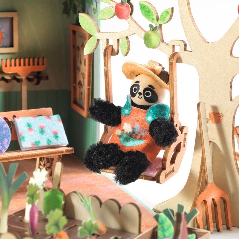 Dari pats – Miniatūrā māja Olīva (Djeco Mi House)