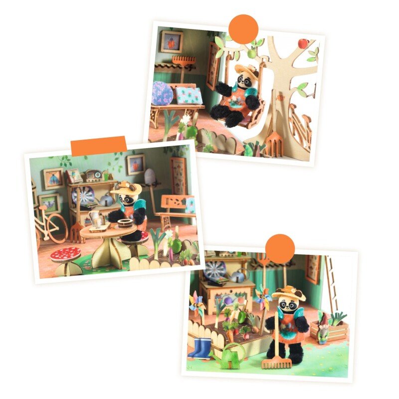 Dari pats – Miniatūrā māja Olīva (Djeco Mi House)