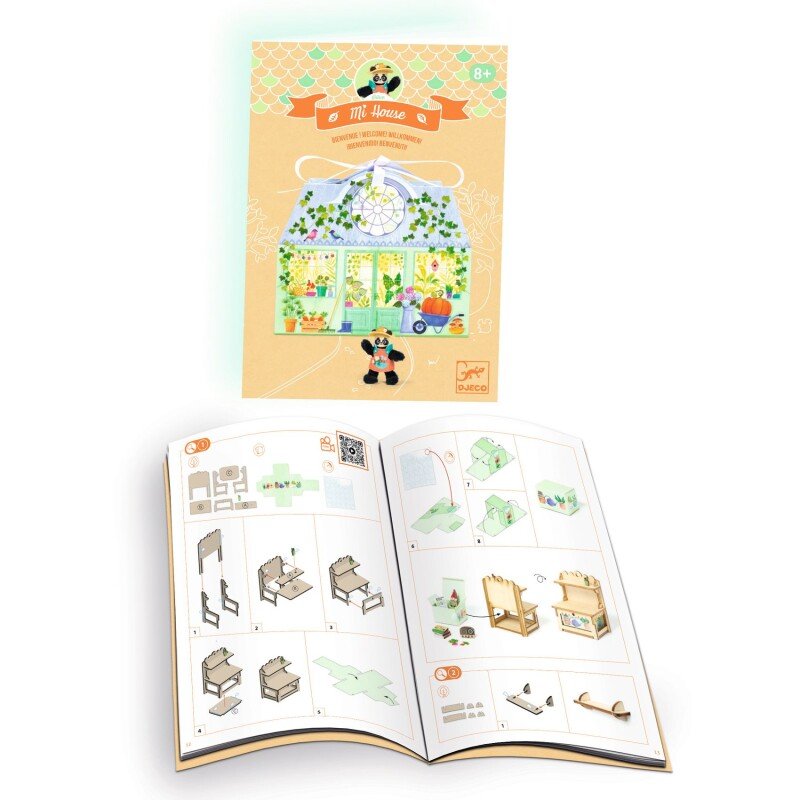 Dari pats – Miniatūrā māja Olīva (Djeco Mi House)