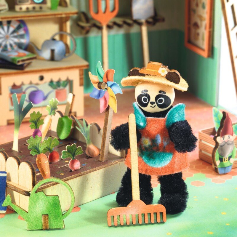 Dari pats – Miniatūrā māja Olīva (Djeco Mi House)