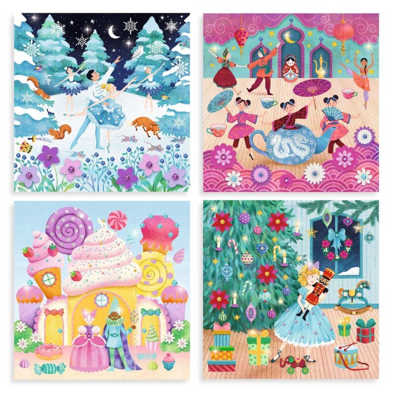 Djeco Fairy Tales to Decorate – The Nutcracker Craft Kit