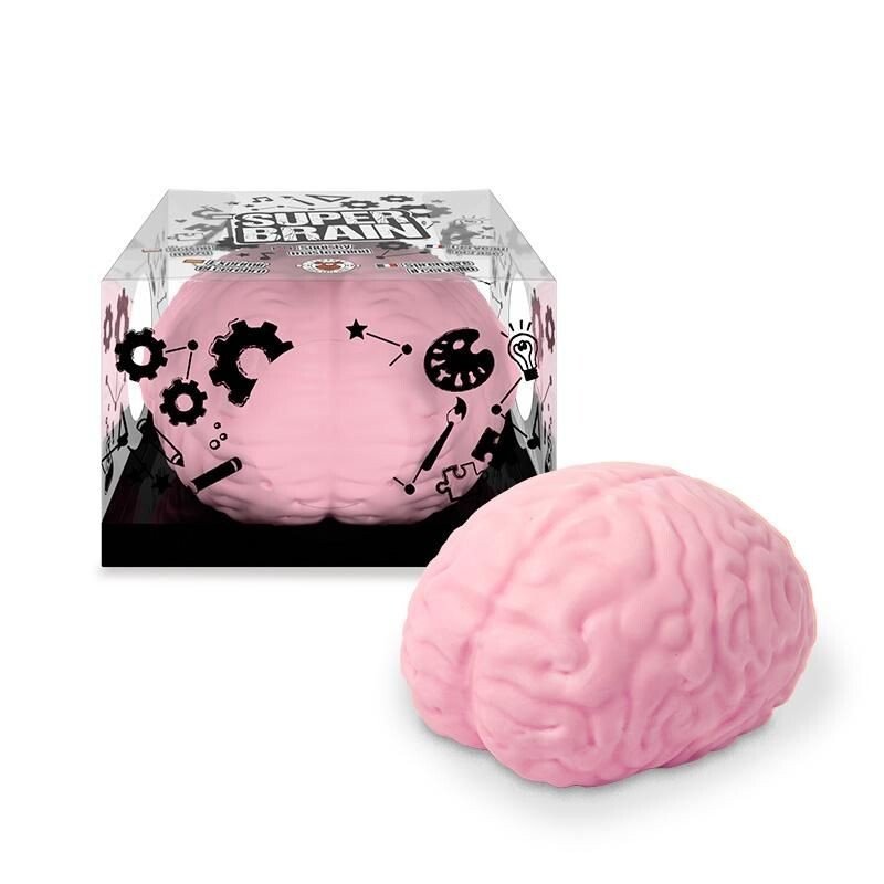 XXL Brain Squishy Toy – Super Brain Stress Relief Toy (Funny Anti-Stress Squeeze)