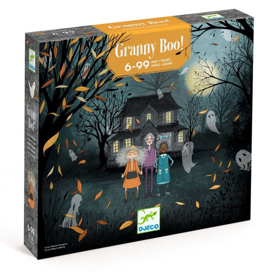 Кооперативная настольная игра Djeco «Призраки, прочь!» (Granny Boo!)