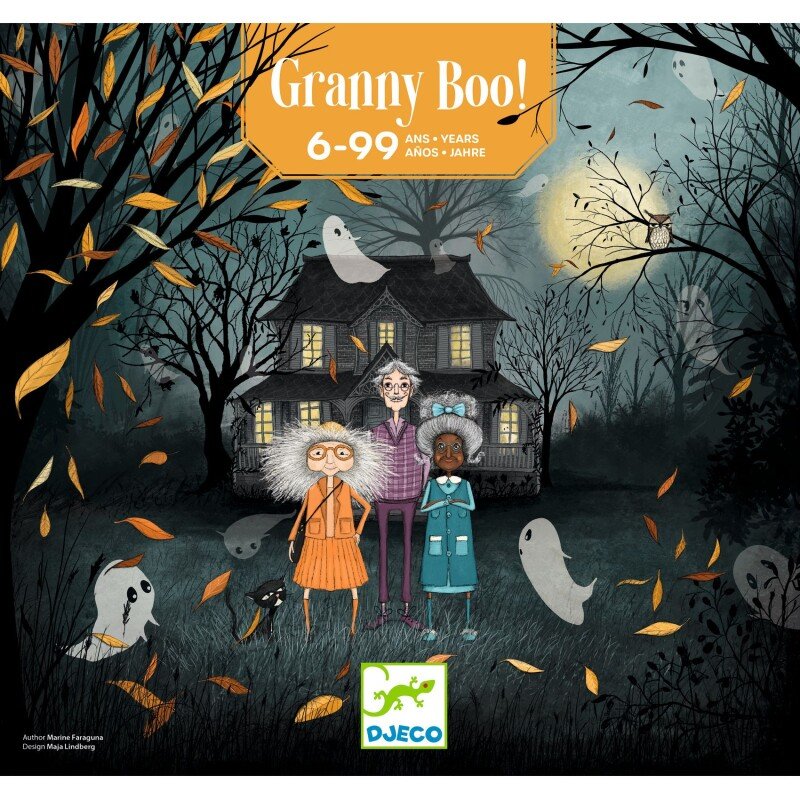 Djeco Granny Boo! Cooperative Board Game