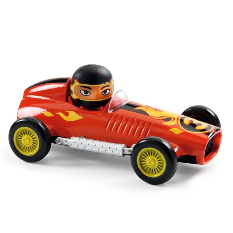 DJECO Crazy Motors sacīkšu automašīna – Sarkanais superātrums